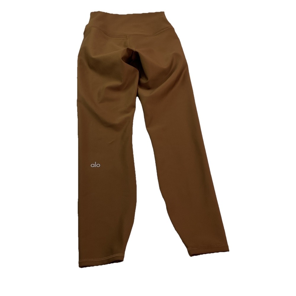 ALO Yoga Airlift High Waist 7/8 Leggings Womens 2XS Cinnamon Brown Pants W5766R - Picture 4 of 8